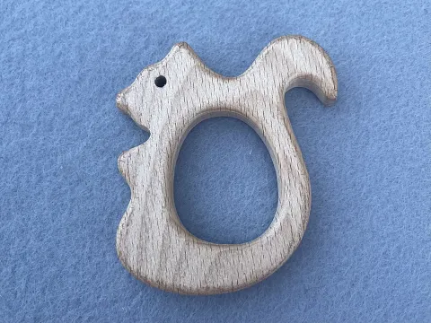 Гризунок дерев'яний "Білочка"