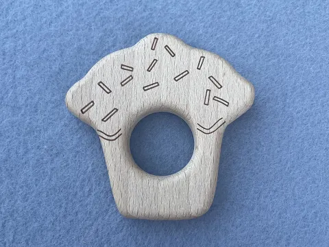 Гризунок дерев'яний "Тистечко"