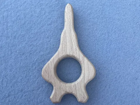 Гризунок дерев'яний "Ракета"