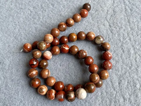 Яшма красная-6мм