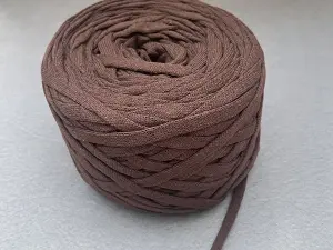 Бавовняний шнур,Коричневий,7 мм,100 метрів