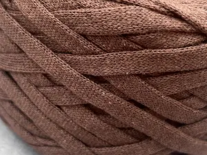 Бавовняний шнур,Коричневий,7 мм,100 метрів