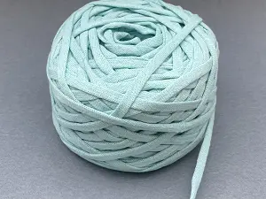 Бавовняний шнур ,Мятний, 7 мм, 100 метрів