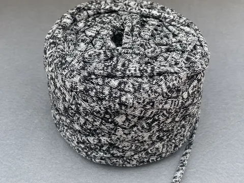 Бавовняний шнур, Темний Мрамор, 7 мм, 100 метрів