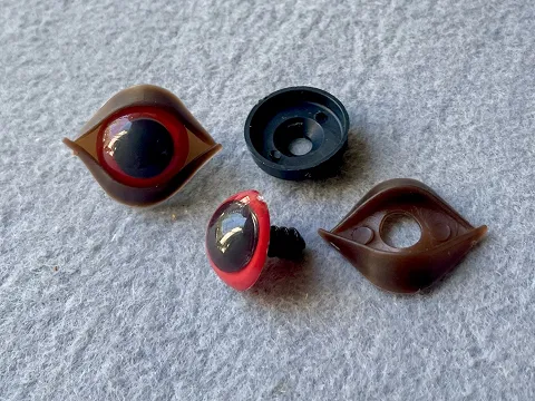 Очі із віками - 3см