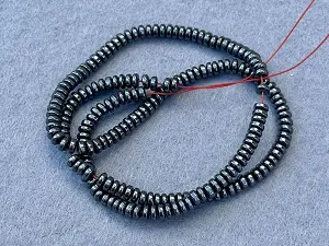 Гематит Рондель-4мм