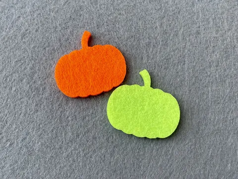 Аплікація з фетру <Гарбуз>