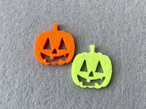 Аппликация из фетра <Тыква>