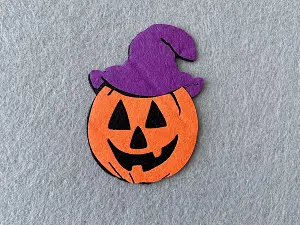 Аплікація з фетру <Гарбуз>