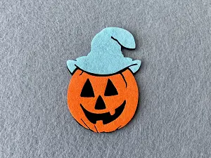 Аплікація з фетру <Гарбуз>