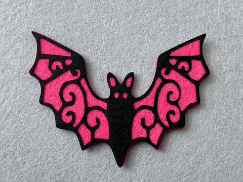Аплікація з фетру <Кажан>