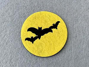 Аплікація з фетру <Місяць>