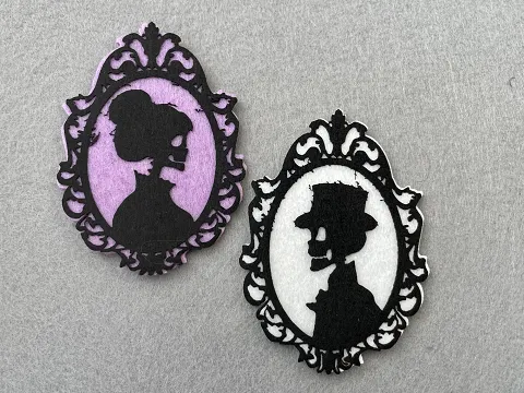 Аплікація з фетру <Портрет>