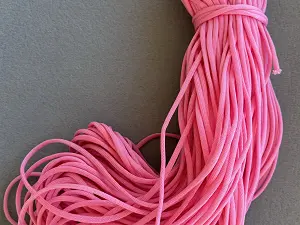 Поліефірний шнур,Рожевий,4 мм,100 метрів