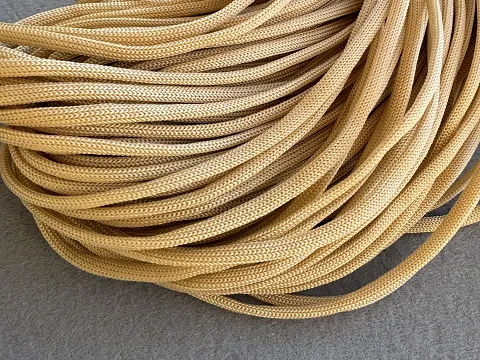 Поліефірний шнур,Бежевий,4 мм,100 метрів