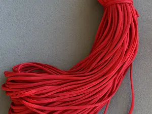 Поліефірний шнур,Червоний,4 мм,100 метрів