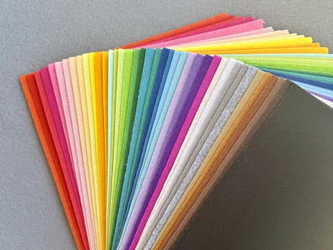 Фетр - А4 - 1мм - 40 аркушів