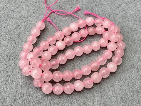 Кварц рожевий-8мм