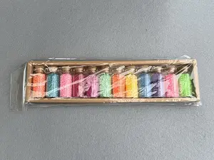 Набір бісеру в пляшечках - 12 кольорів