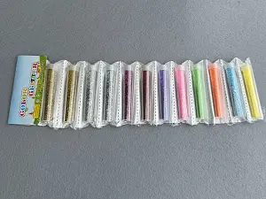 Набір глітера в колбочках - 12 шт