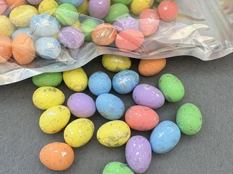 Пінопластові яйця - 1,5*1,8см -100шт