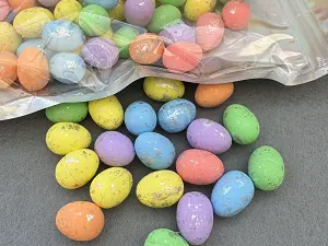 Пінопластові яйця - 1,5*1,8см -100шт