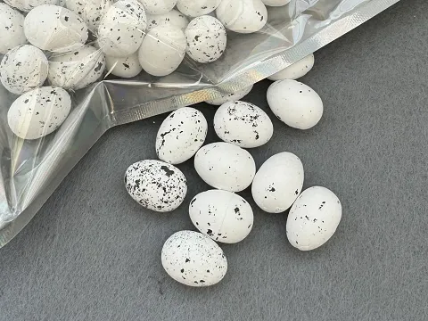 Пінопластові яйця - 1,5*1,8см -100шт