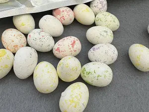 Пінопластові яйця - 1,5*1,8см -100шт