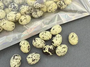 Пінопластові яйця - 1,5*1,8см -100шт
