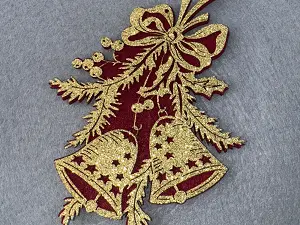 Аплікація з фетру та фому <Дзвіночки>