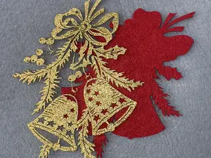 Аплікація з фетру та фому <Дзвіночки>