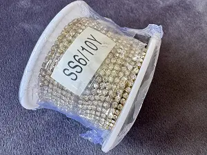 Стрічка стразова SS 6 crystal