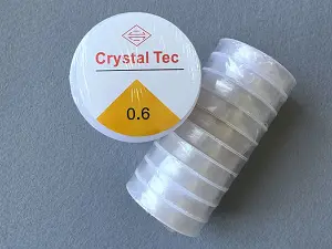 Силіконова (еластична) нитка резинка - 0,6