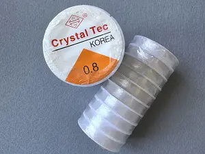 Силіконова (еластична) нитка резинка - 0,8