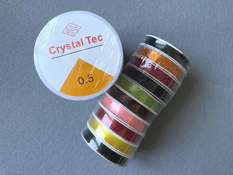 Силіконова (еластична) нитка резинка - 0.5 мм