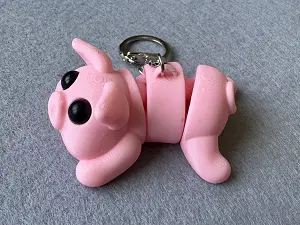 Брелок Хрюша надруковано на 3Д принтері