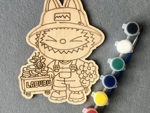 Набір для творчості дерев'яна розмальовка #20