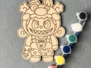 Набір для творчості дерев'яна розмальовка #17