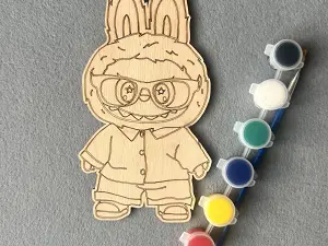 Набір для творчості дерев'яна розмальовка #15