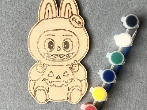 Набір для творчості дерев'яна розмальовка #12