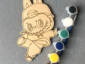 Набір для творчості дерев'яна розмальовка #8