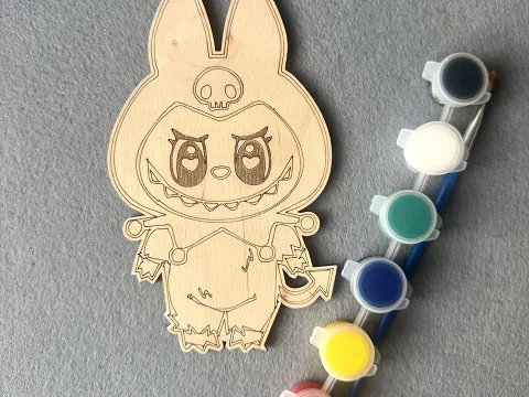 Набір для творчості дерев'яна розмальовка #3