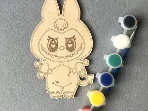 Набір для творчості дерев'яна розмальовка #3