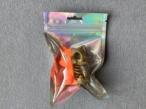 Брелок Скелет - Лисиця надрукована на 3Д принтері