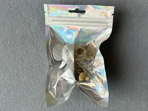 Брелок Скелет - Слон надрукована на 3Д принтері