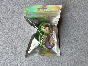 Брелок Скелет - Ящерица напечатана на 3Д принтере