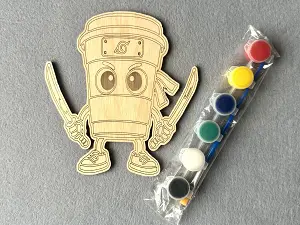 Набір для творчості дерев'яна розмальовка  # 23