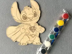 Набір для творчості дерев'яна розмальовка  # 28