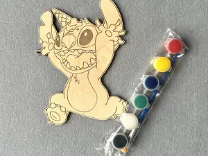 Набір для творчості дерев'яна розмальовка  # 33