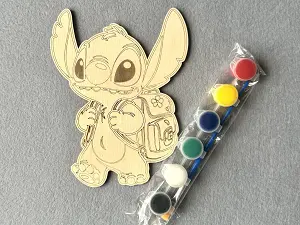 Набір для творчості дерев'яна розмальовка  # 34